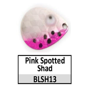 Size 4 Colorado DC Premium CP Spinner Blades – BLSH13 pink spotted shad