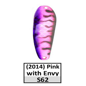 Big Brother Spoons (BBS) silver base – Pink w/ Envy/pink anti back-S62