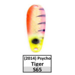 Psycho Tiger/opaque pink back-S65