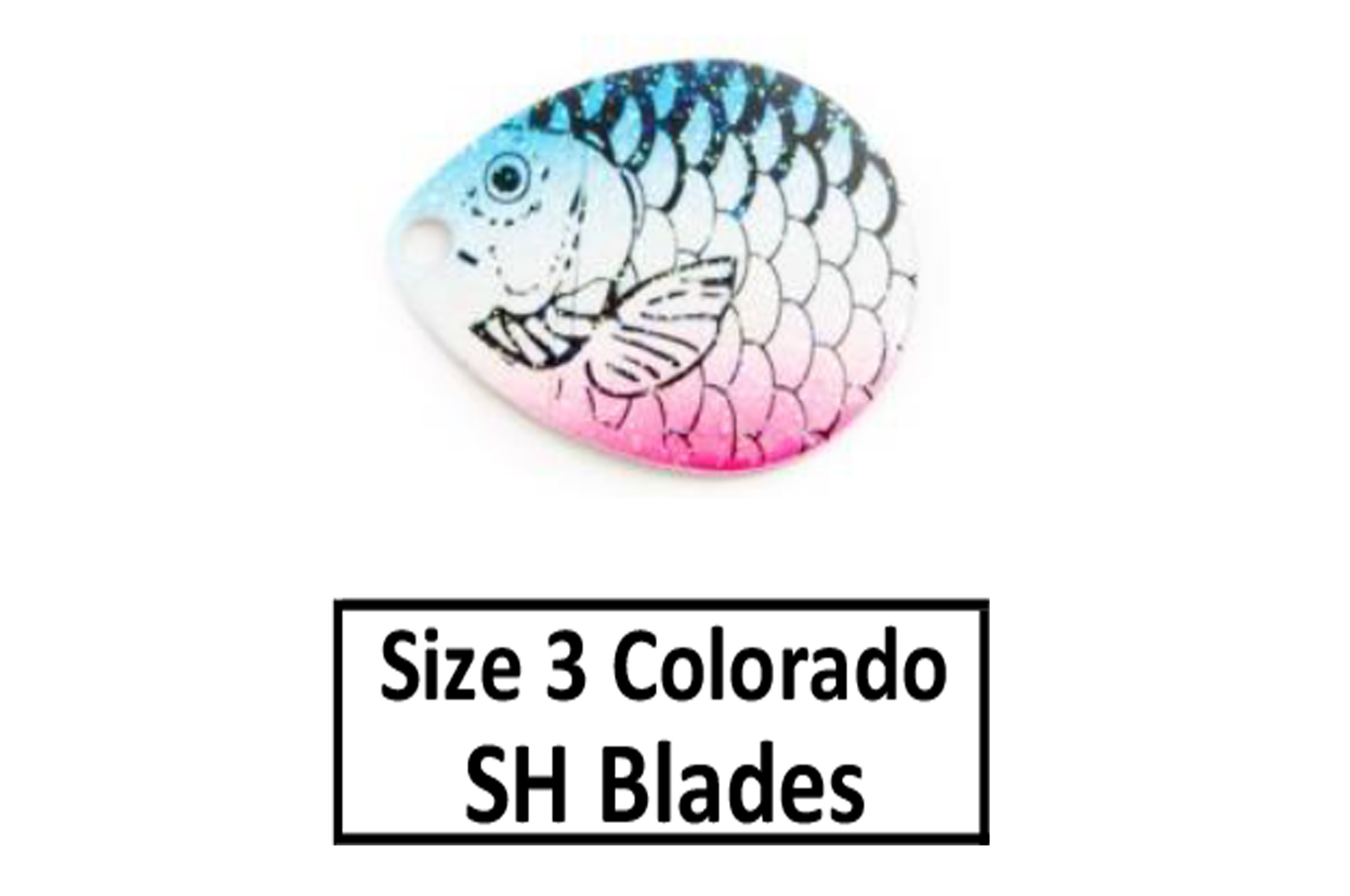 Size 3 Colorado Proscale Spinner Blades