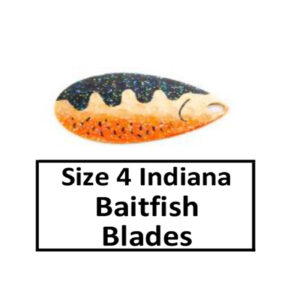 Size 4 Indiana Baitfish-Perch Pattern Spinner Blades