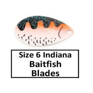 Size 6 Indiana Baitfish-Perch Pattern Spinner Blades