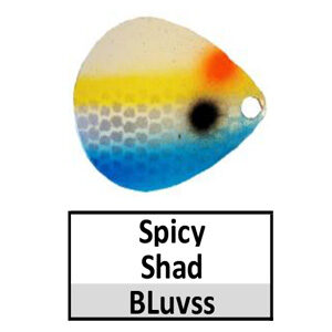 Size 5 Colorado NB CP Spinner Blades – uvss Spicy Shad