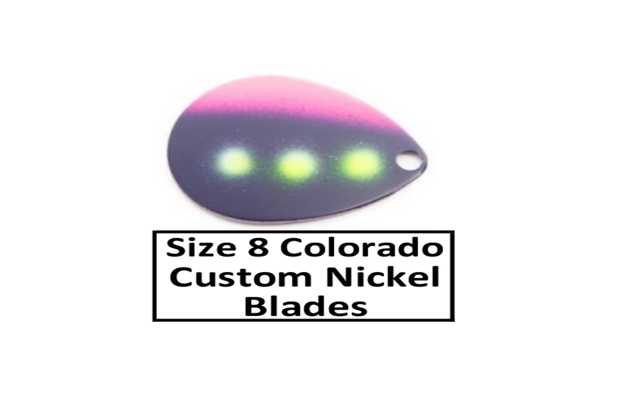 Size 8 Colorado NB CP Spinner Blades - D&B Fishing