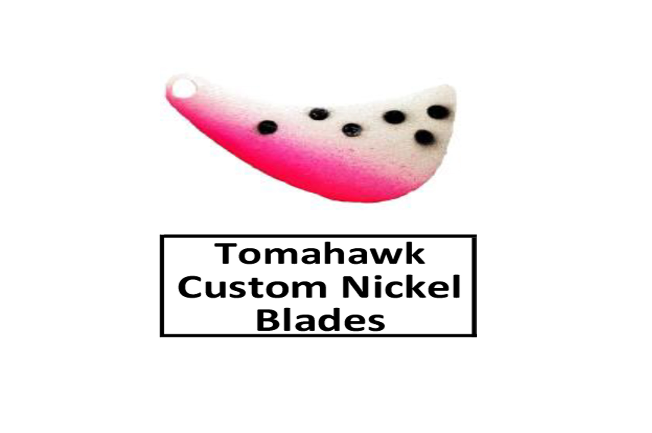 Size 4 Colorado Double Hole Custom Painted Spinner Blades - D&B Fishing
