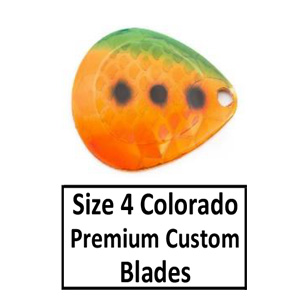 Size 4 Colorado Premium CP Spinner Blades - D&B Fishing