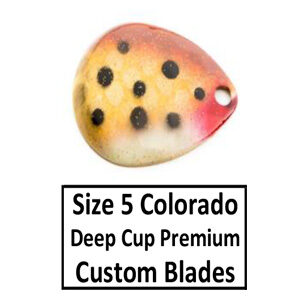 Size 5 Colorado Deep Cup Premium Custom Painted Blades