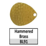 BL91/BL81 hammered brass