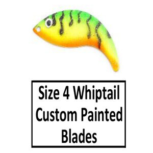 Size 4 Whiptail CP Copper Spinner Blades