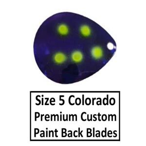 Size 5 Colorado Premium Custom Painted Back Spinner Blades