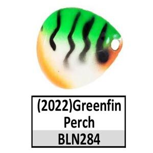 Size 4 Colorado DC Premium CP Back Blades – BLN284 greenfin perch
