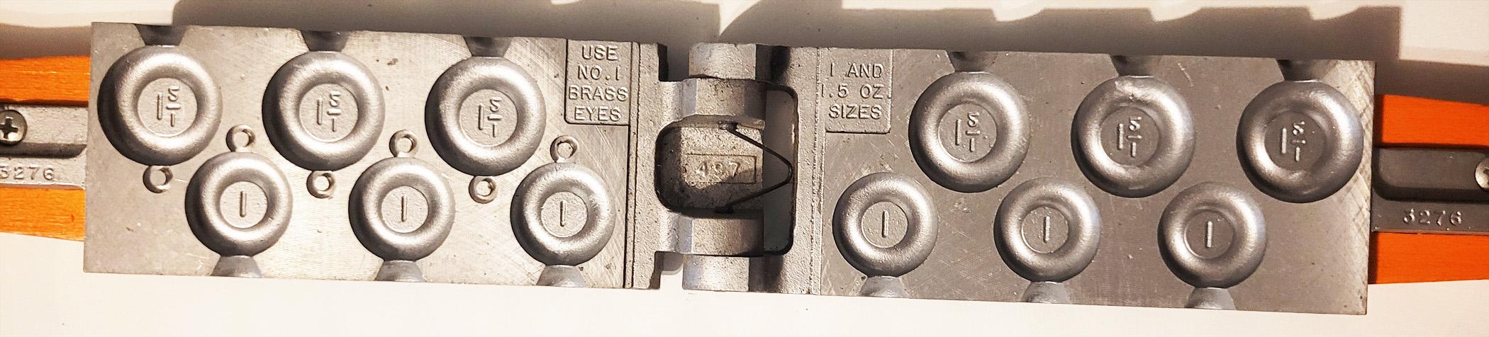 do-it 3276 RS-6-32 river sinker mold