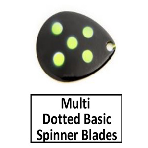 Multi Dotted-Eyed Basic Spinner Blades