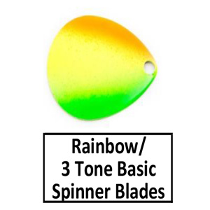 Rainbow/Tricolor Basic Spinner Blades