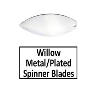 thumbnail image 2 of Lot Of 12 – Worth Mfg #4 Gold Plate Willow Leaf Spinnerbait Blades – Model 94834 – Made In USA 2 of 4