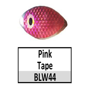 Willow Nickel Base Taped Spinner Blades – BLW44 Nickel w/ pink tape