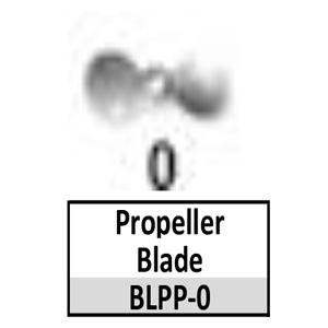 Nickel Plated Propeller Blades (BLPP-) – Size 0
