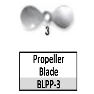 Nickel Plated Propeller Blades (BLPP-) – Size 3