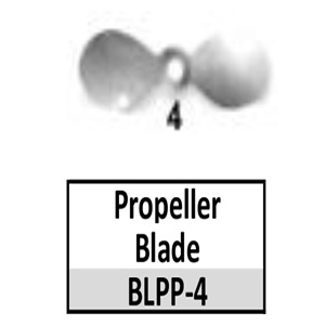 Nickel Plated Propeller Blades (BLPP-) – Size 4
