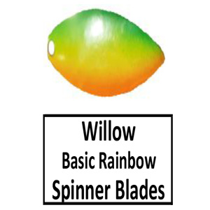 Willow Rainbow/Tri Spinner Blades