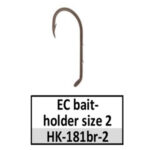 HK-181-2 Eagle Claw baitholder-size 2 bronze
