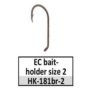 Hooks (HK-)(make your own lures) – HK-181-2 Eagle Claw baitholder-size 2 bronze
