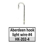 HK-202-4 Eagle Claw aberdeen light wire-size 4 gold