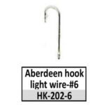 HK-202-6 Eagle Claw aberdeen light wire-size 6 gold