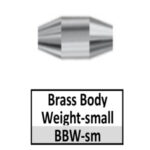 BBW-sm Brass body weight-size small