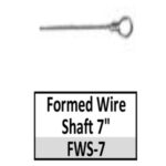 Formed wire shaft-7 inch stainless steel