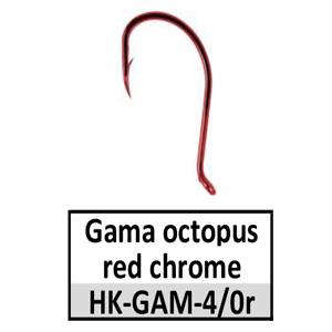 Hooks (HK-)(make your own lures) – HK-Gamakatsu octopus-size 4/0 red