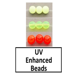 UV enhanced beads
