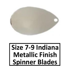 Size 7-9 Indiana Metal Plated Spinner Blades