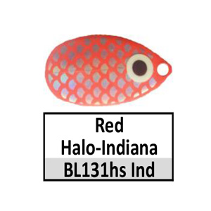Size 5 Indiana Halo Spinner Blades – BL131hs red with halo