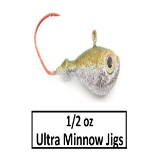 1/2 oz Ultra Minnow Jigheads