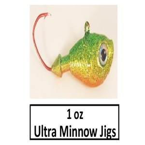 1 oz Ultra Minnow Jigheads