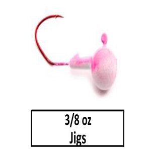 Jigs Round Head (lead product) – 3/8 oz