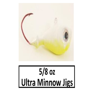 5/8 oz Ultra Minnow Jigheads