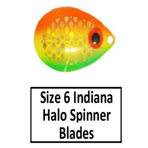 Size 6 Indiana Halo Spinner Blades