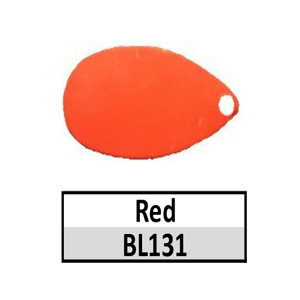 Size 5 Indiana Solid Basic Spinner Blades – BL131 Red Indiana