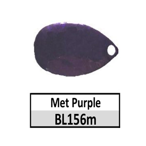 Size 5 Indiana Solid Basic Spinner Blades – BL156m Metallic Purple Indiana