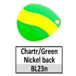 BL23n chartreuse/green w/ nickel back
