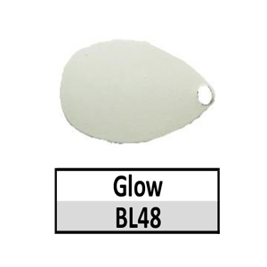 Size 5 Indiana Solid Basic Spinner Blades – BL48 Glow in the Dark Indiana