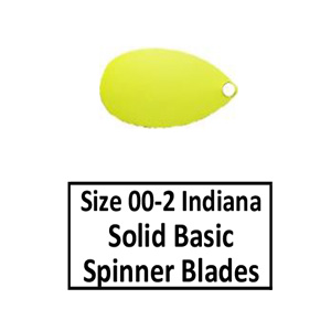 Size 00-2 Indiana Solid Basic Spinner Blades