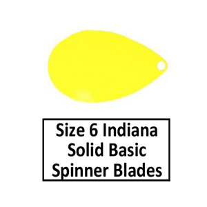 Size 6 Indiana Solid Basic Spinner Blades