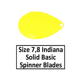 Size 7, 8 Indiana Solid Basic Spinner Blades