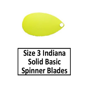 Size 3 Indiana Solid Basic Spinner Blades