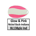 BL138glo Glow/Pink w/ nickel back Indiana