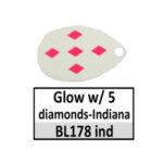 BL178 Glow w/ 5 diamonds Indiana