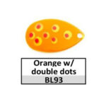 BL93 orange w/ double dots Indiana